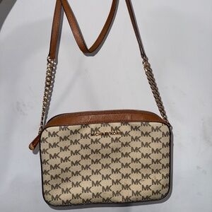 Mk logo crossbody